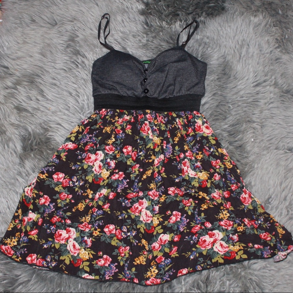 Casual Rose Dress With Padding