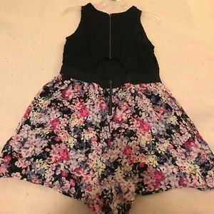 Floral romper