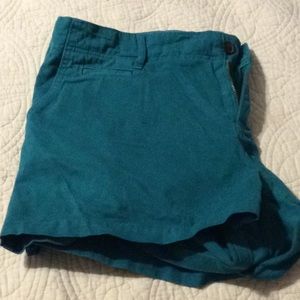 Teal shorts, NWOT, worn once