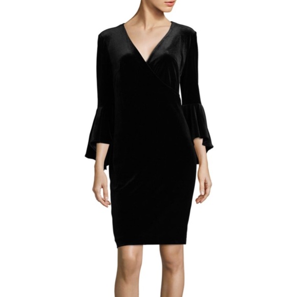 Calvin Klein Dresses & Skirts - Black Velvet Calvin Klein Dress🎀