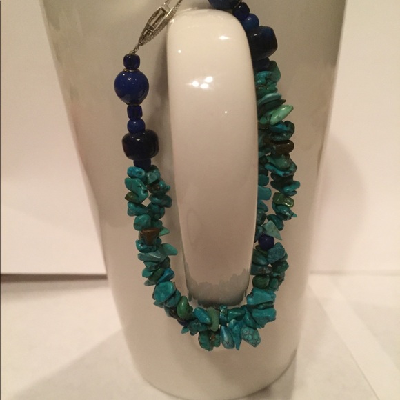 Two Turquoise Bead Bracelets - Picture 3 of 3