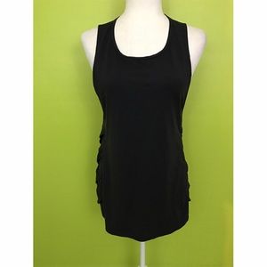 Exp Core Athletic Weave Sides  Black Tank Top S