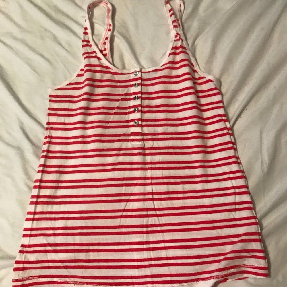 Lululemon scoop neck & back cotton tank size 8.