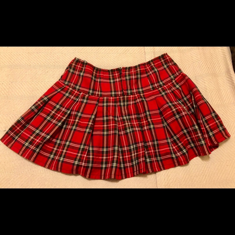 Plaid Skirt (small)