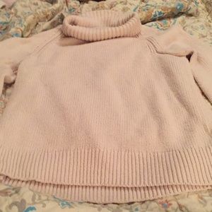 BUNDLE! Turtle neck tan/off white sweater.