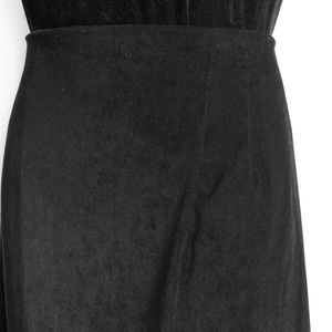 Briggs of New York Skirts - Briggs of New York Velour Black Maxi Skirt Sze 22W Briggs of New York Skirts - Briggs of New York Velour Black Maxi Skirt Sze 22W