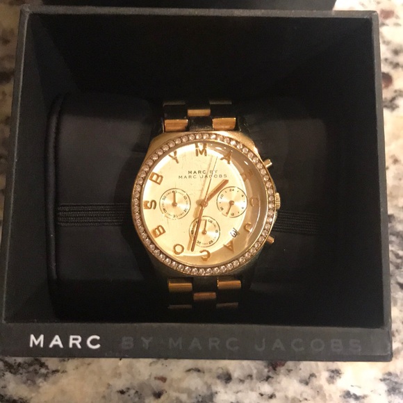 MARC by Marc Jacobs gold watch main image 6