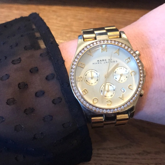 MARC by Marc Jacobs gold watch main image 7