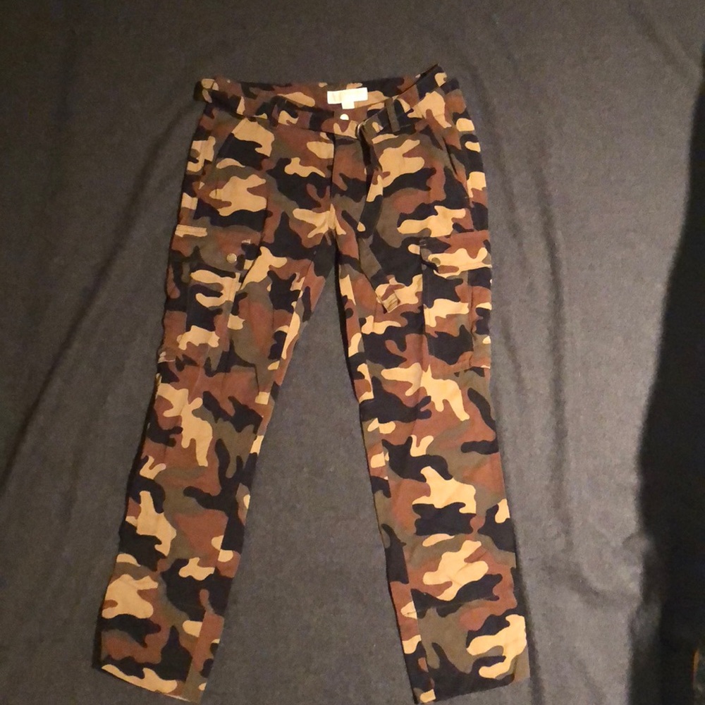 NWOT Michael Kors Camo Pants 0
