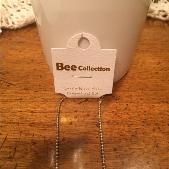 Letter “A” Bling Necklace - Picture 4 of 4