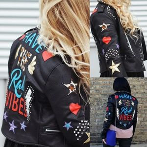 Have the Rad Vibes Moto Jacket