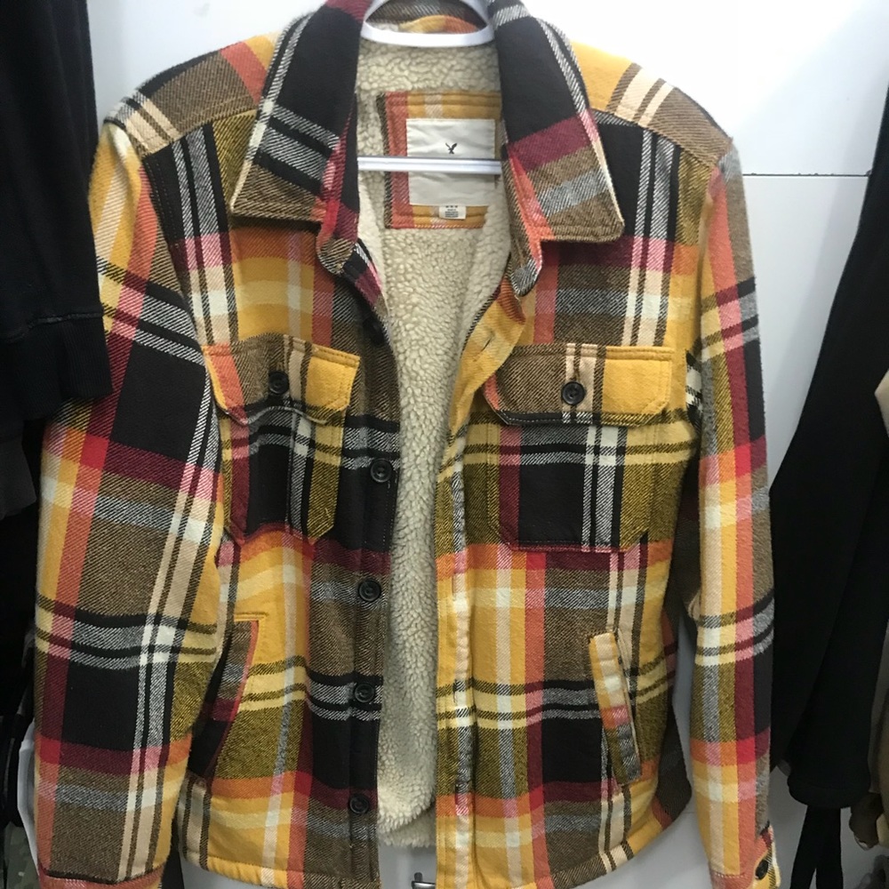 Men’s American Eagle Sherpa flannel