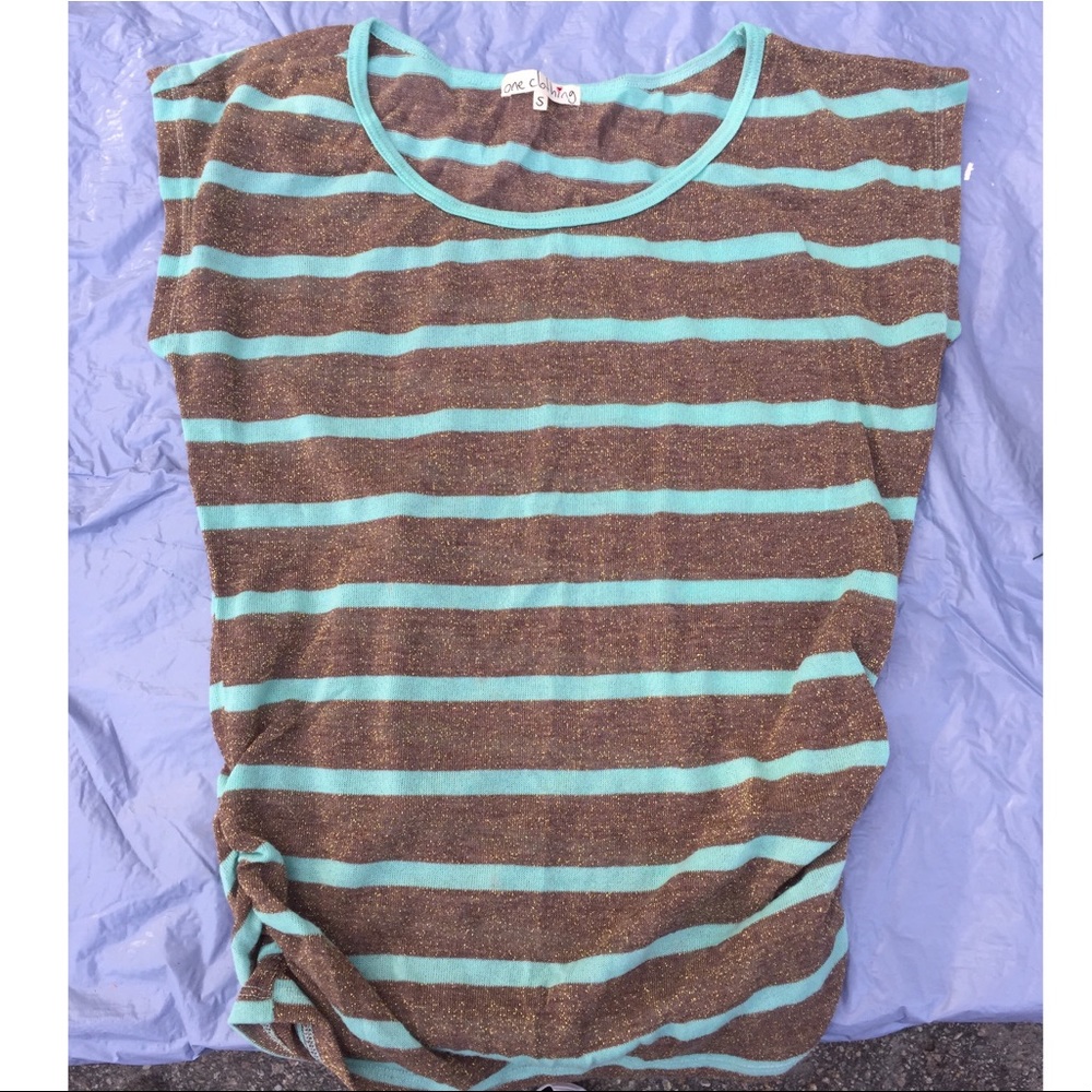 Gold and deal shirt
