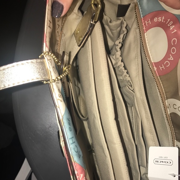 Authentic Coach Diaperbag NWT - Picture 3 of 3