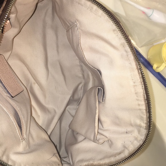 Authentic COACH Peyton Cora Domed Satchel/Purse - Picture 8 of 8