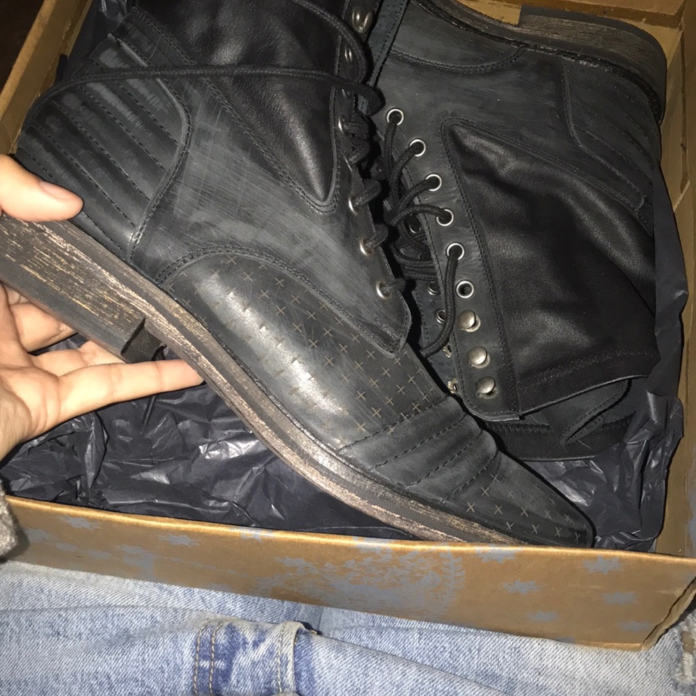 Free people leather boots