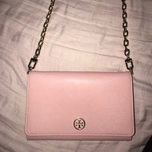 Tory Burch Robinson chain wallet/purse