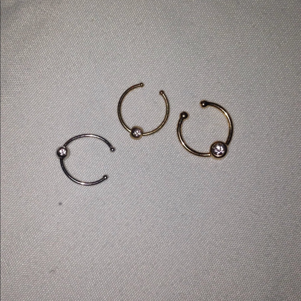 False nose rings
