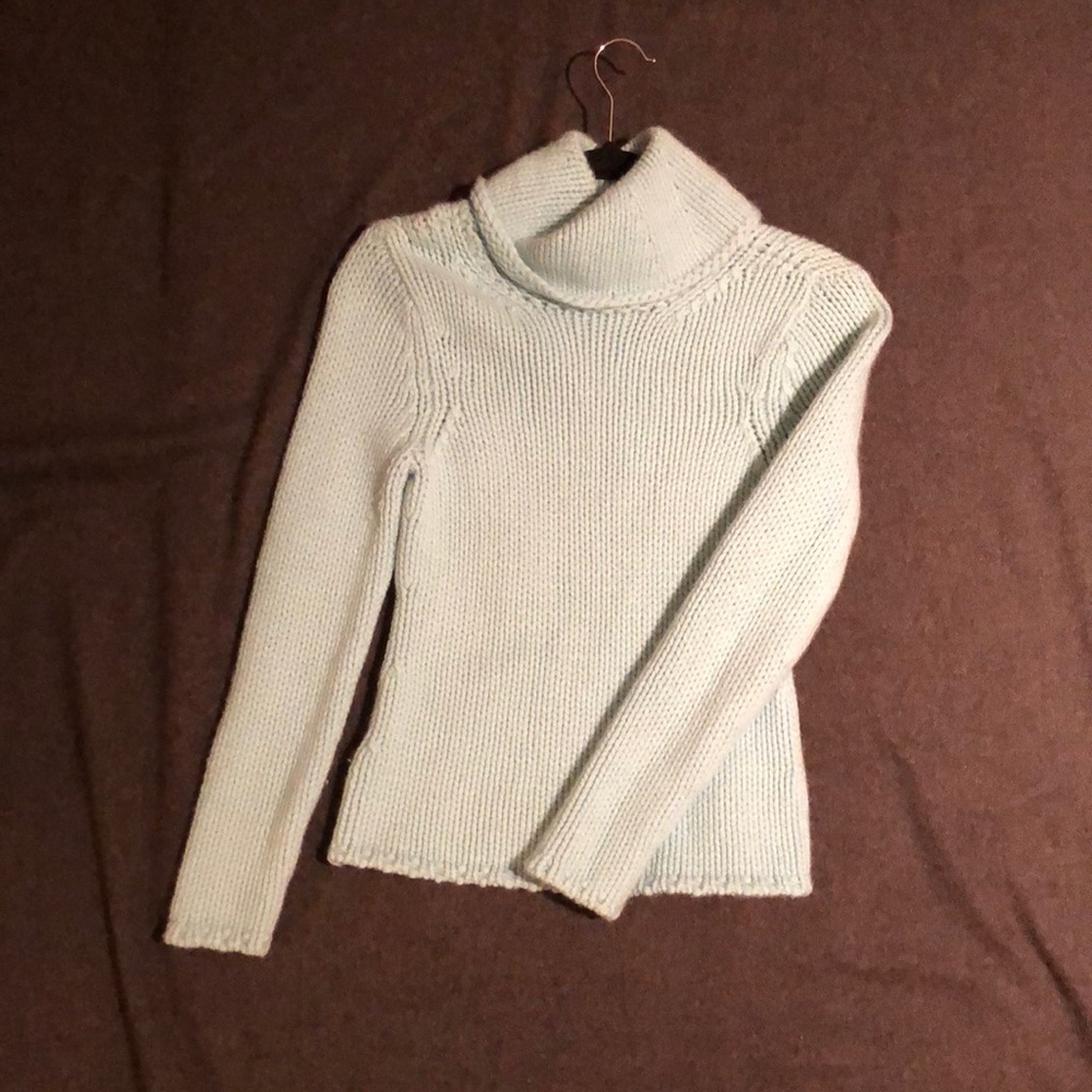 GUC 100% cashmere Minty Turtleneck sweater S
