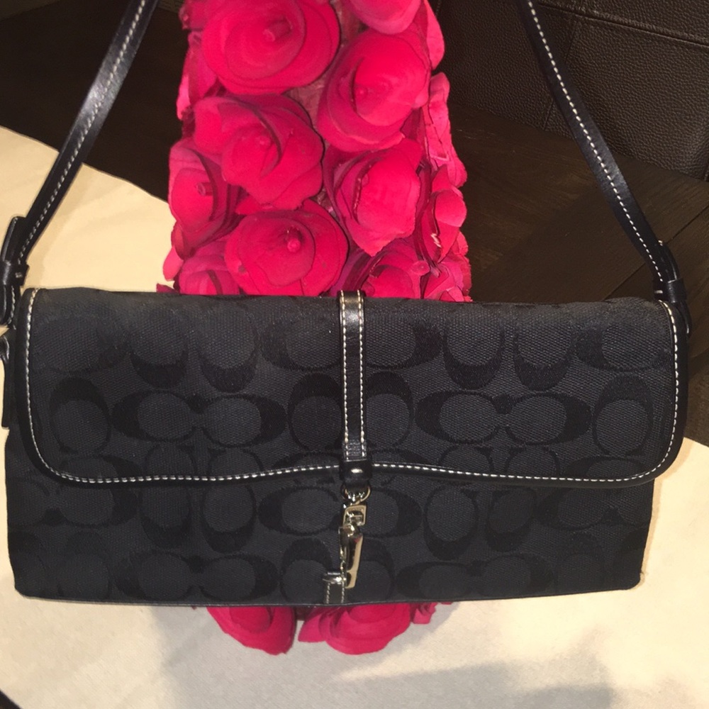 Coach clutch/shoulder bag