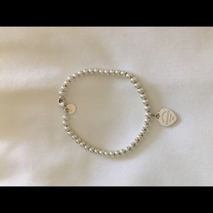 Tiffany & Co 925 Sterling Silvr Mini Bead Bracelet