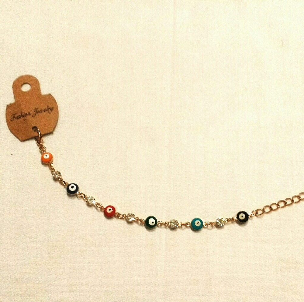 Free w Purchase - Evil Eye Multicolored Bracelet
