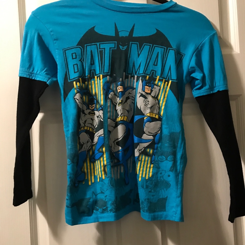 Batman Shirt with Long Sleeves