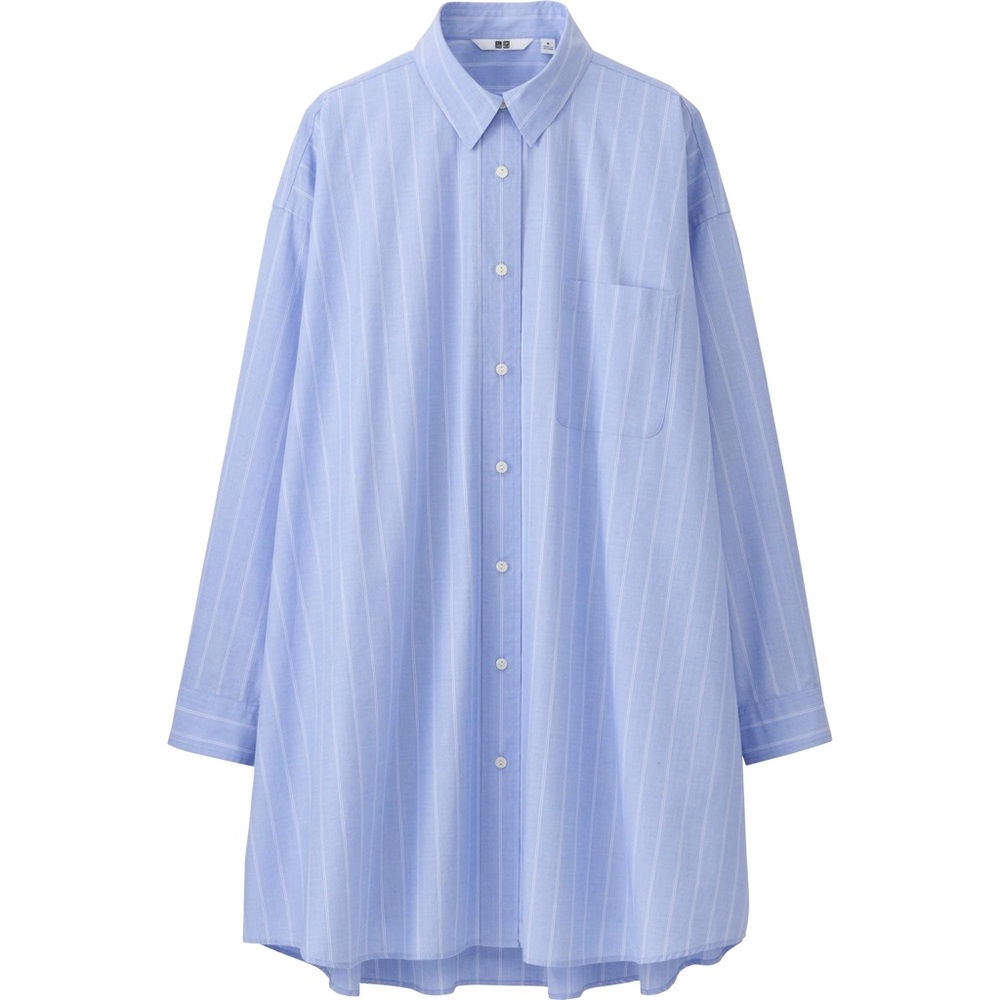 UNIQLO Oversized women's button down