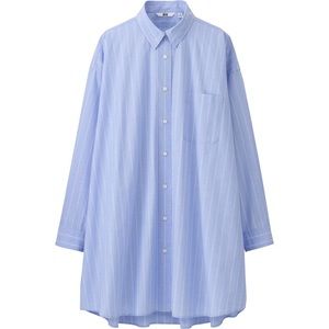 UNIQLO Oversized women's button down