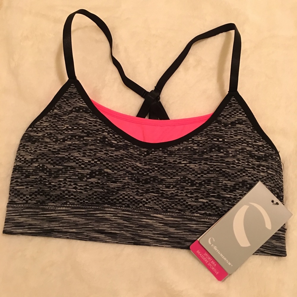 New Climawear sports wear in pink and black NWT