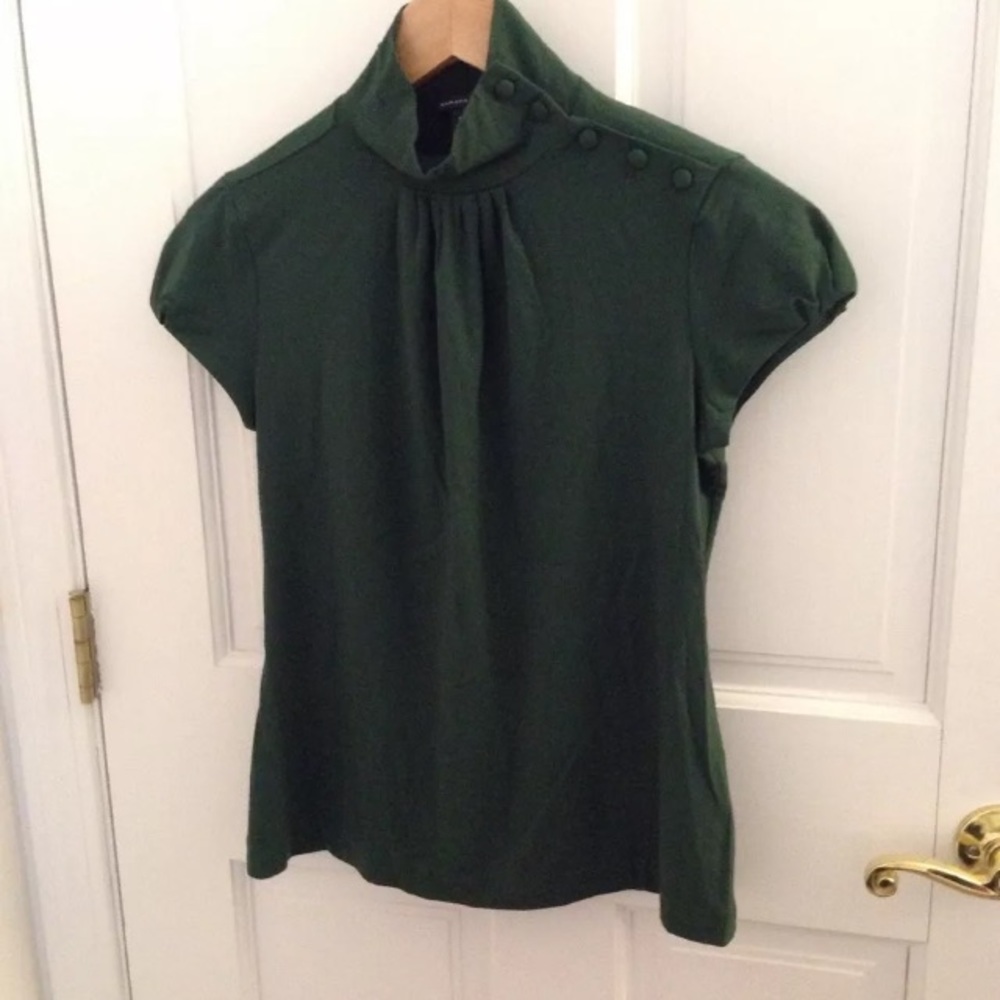 Green blouse