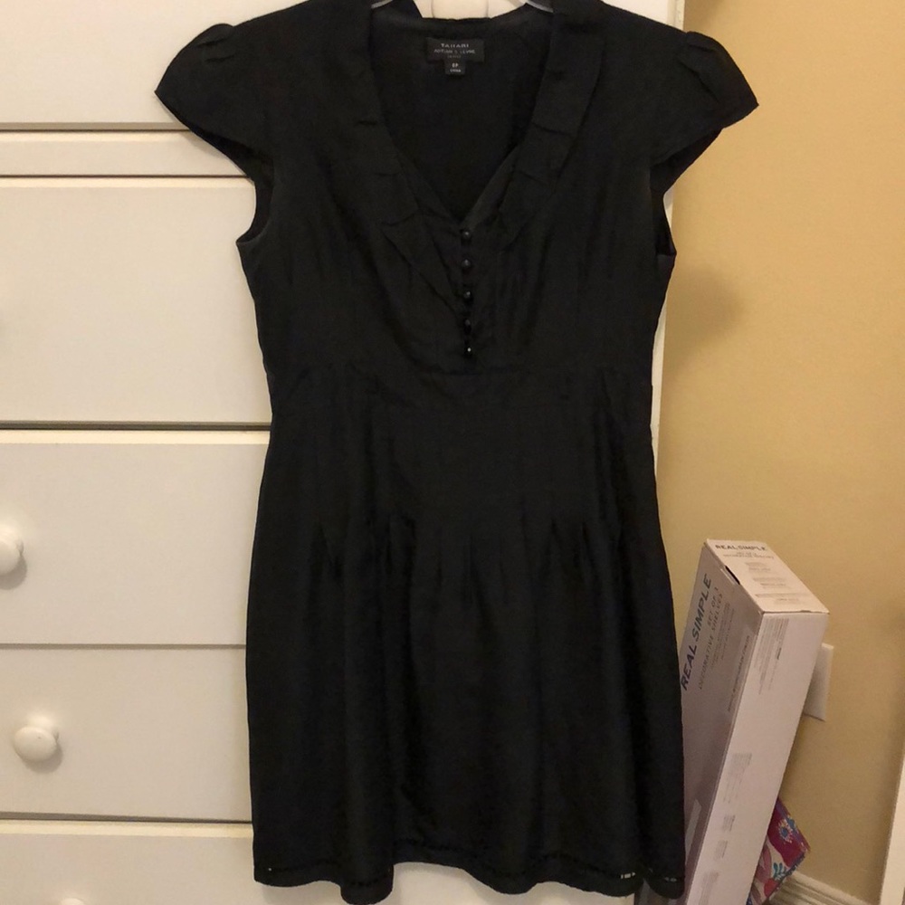 Weekend Sale! Black Tahari Dress