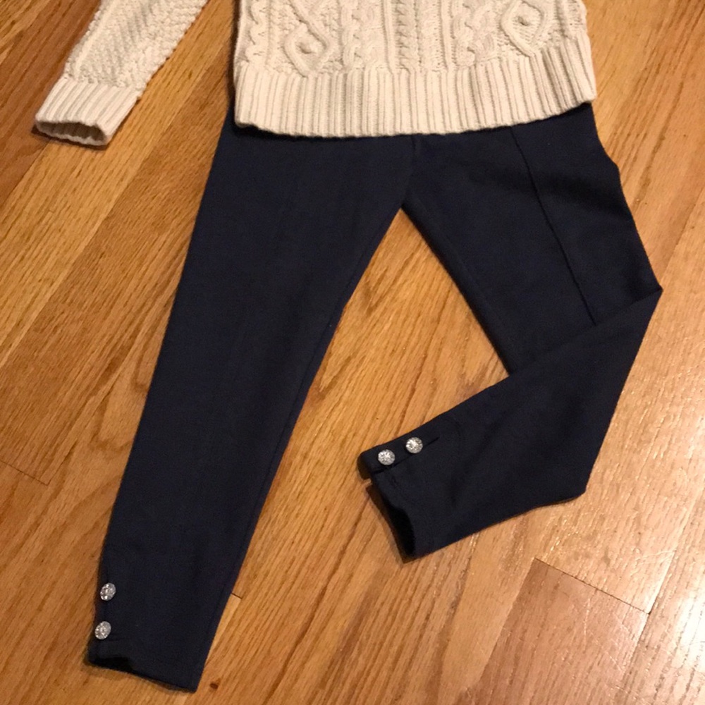 OSHKOSH Navy Blue Fashion Leggings GIRLS Size 6