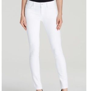 DL1961 Florence Instascuplt white jeans in Milk