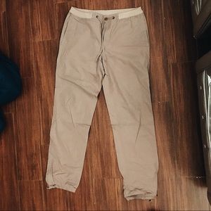 Drawstring Khaki pants