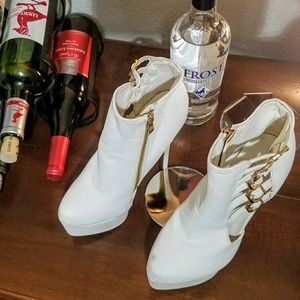 Wild Rose platform stilettos