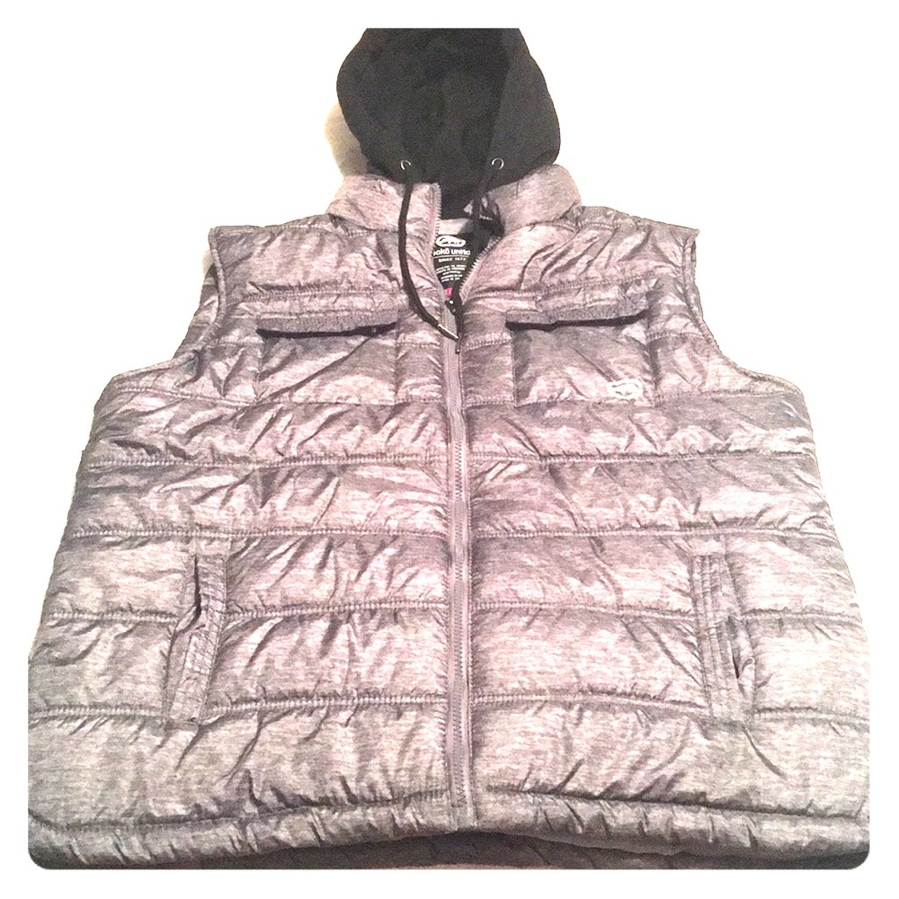 Eckō Unltd. Puffer Vest Zip-Up Hoodie