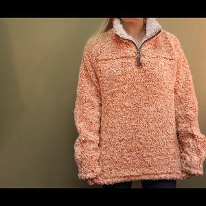 almost new true grit orange pullover!
