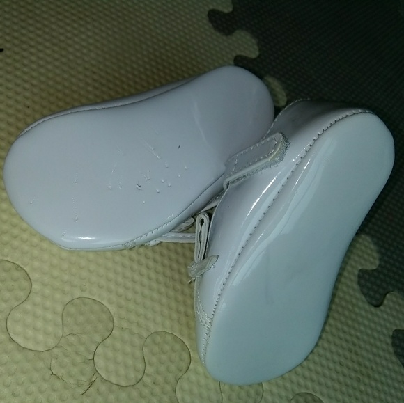 🌠Infant Girls White bow dress shoes - Picture 2 of 5