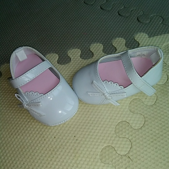 🌠Infant Girls White bow dress shoes - Picture 5 of 5