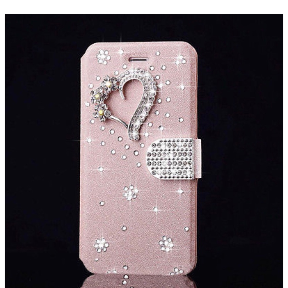 iPhone Case 7plus/8 Plus 3D Diamond Rose Pink