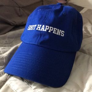 Blue dad hat