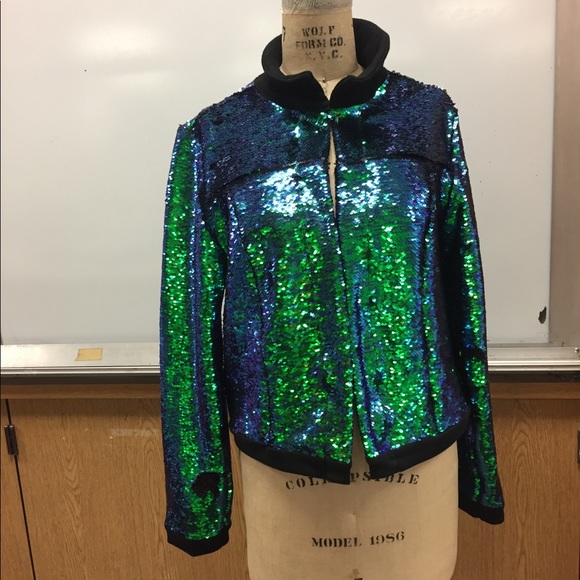 Sequin jacket size 8 - Picture 1 of 3