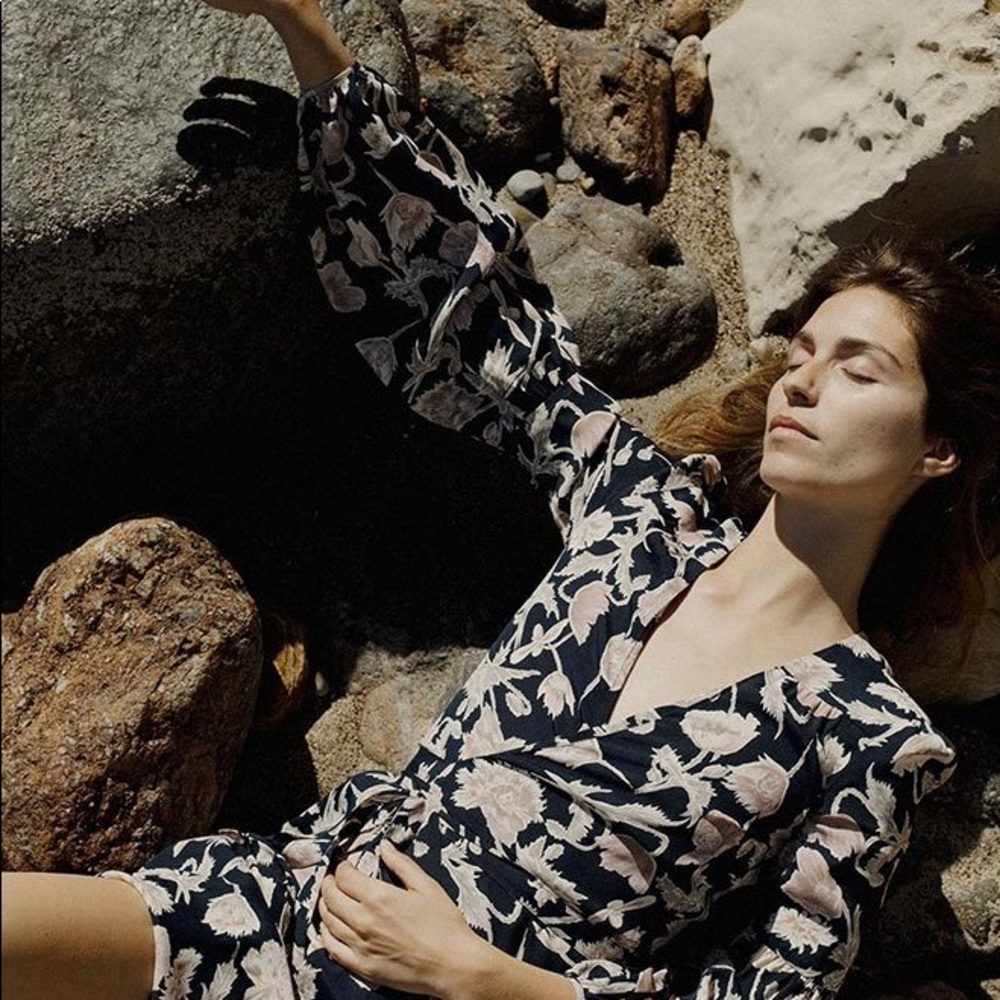 Christy Dawn | The Bergen Dress in Navy Floral