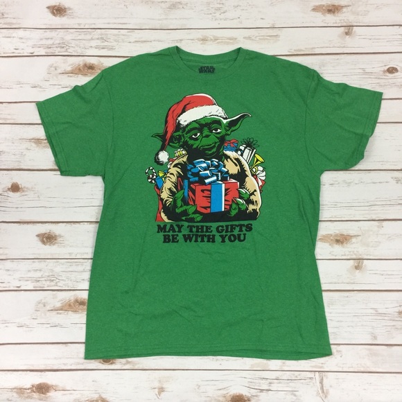 Star Wars Other - ❤️ Star Wars Yoda Christmas Graphic Tee Size Large
