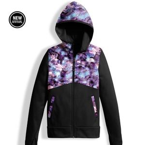 Girls North Face Jacket with Hood Size M 10/12