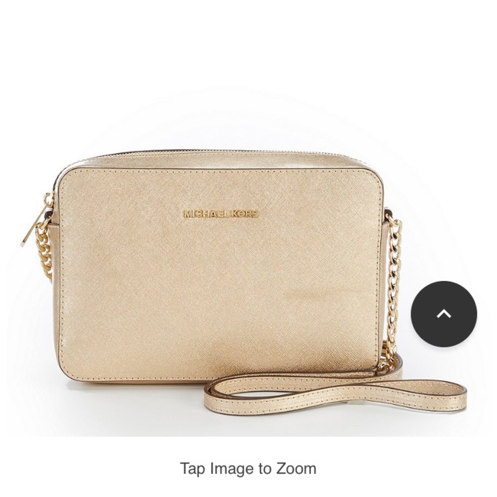 Michael Kors Pale Gold Crossbody 🚫SOLD🚫