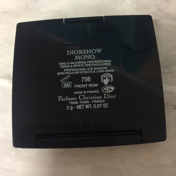 Dior Mono Eyeshadow 756 Front Dow - Picture 3 of 5