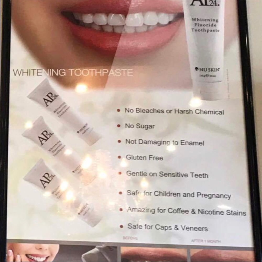 AP2 whitening toothpaste