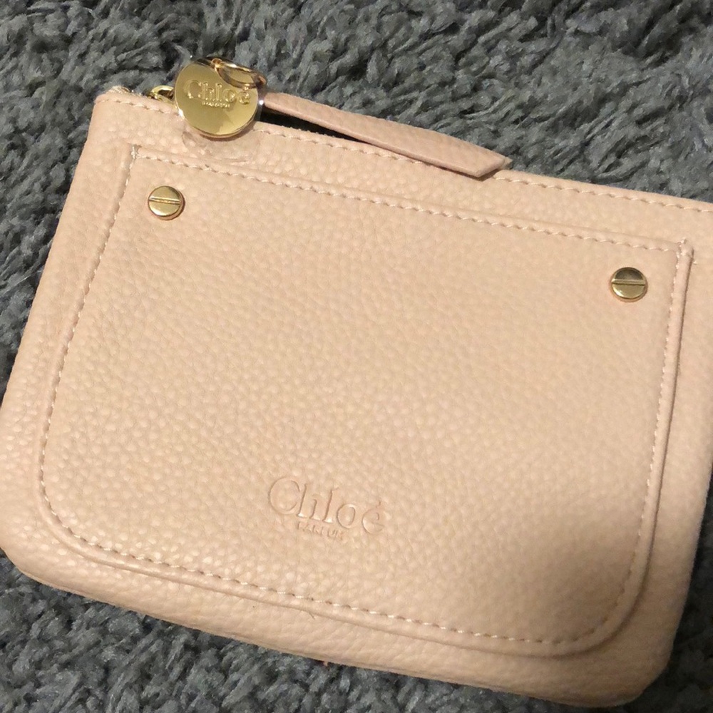 Cute Chloe perfume, make up bag or wallet
